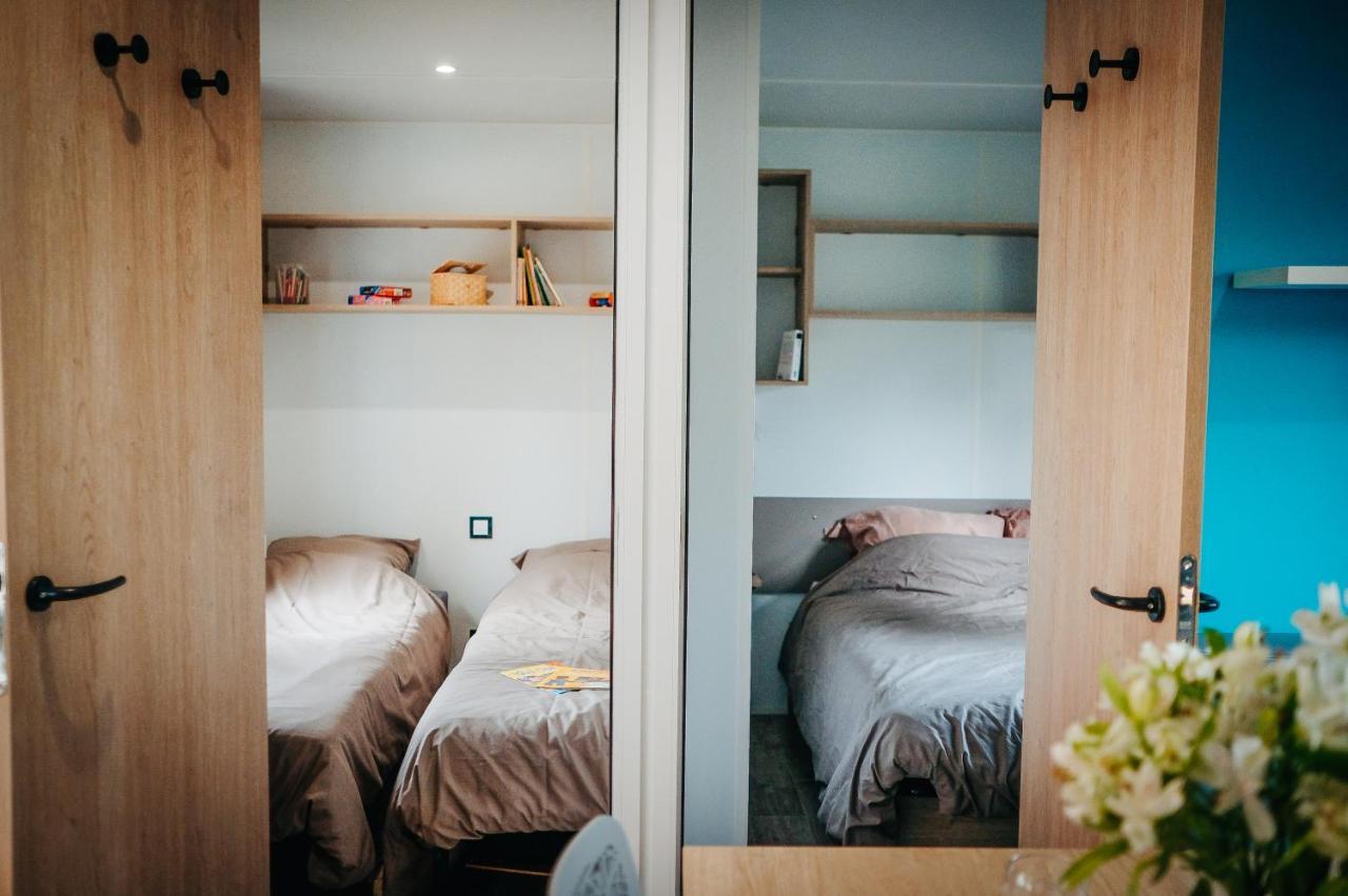 Mobil Home Xxl 4 Chambres - Camping Le Clos Cacheleux Miannay Exterior foto